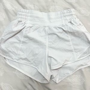 White Lululemon Shorts